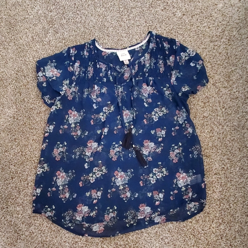 Sheer dressy top